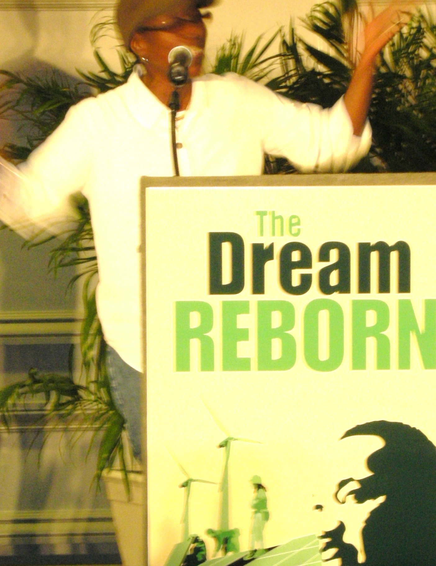 Afeni Shakur at the Dream Reborn conference, Memphis, April 2008