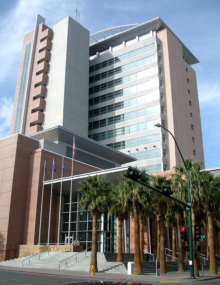 The sentence was handed down at the Regional Justice Center in Las Vegas. Photo from 2006